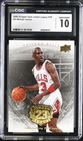 2009-10 Jordan Legacy HOF Upper Deck #35 Michael Jordan CGC 10