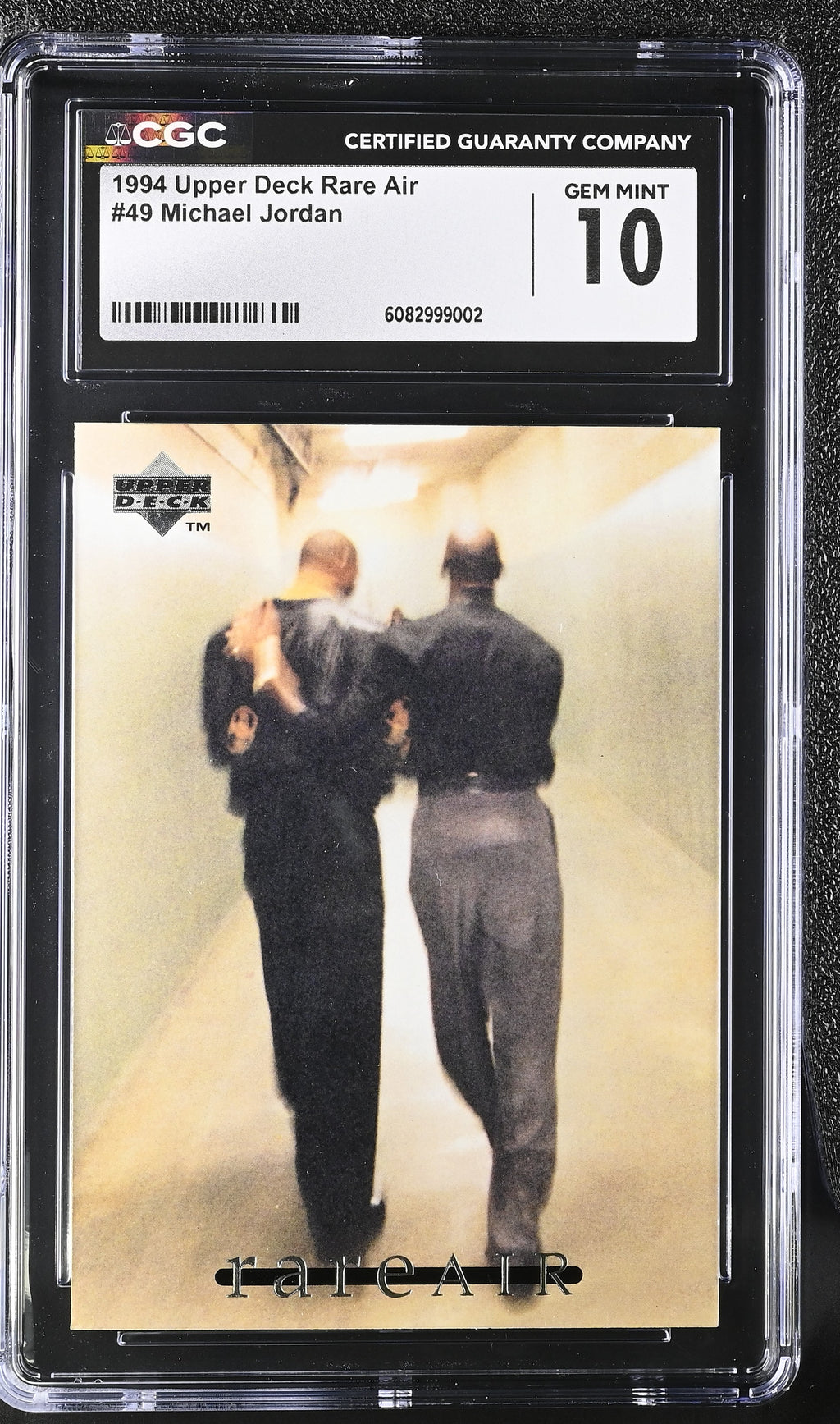 1994 Rare Air Upper Deck #49 Michael Jordan CGC 10