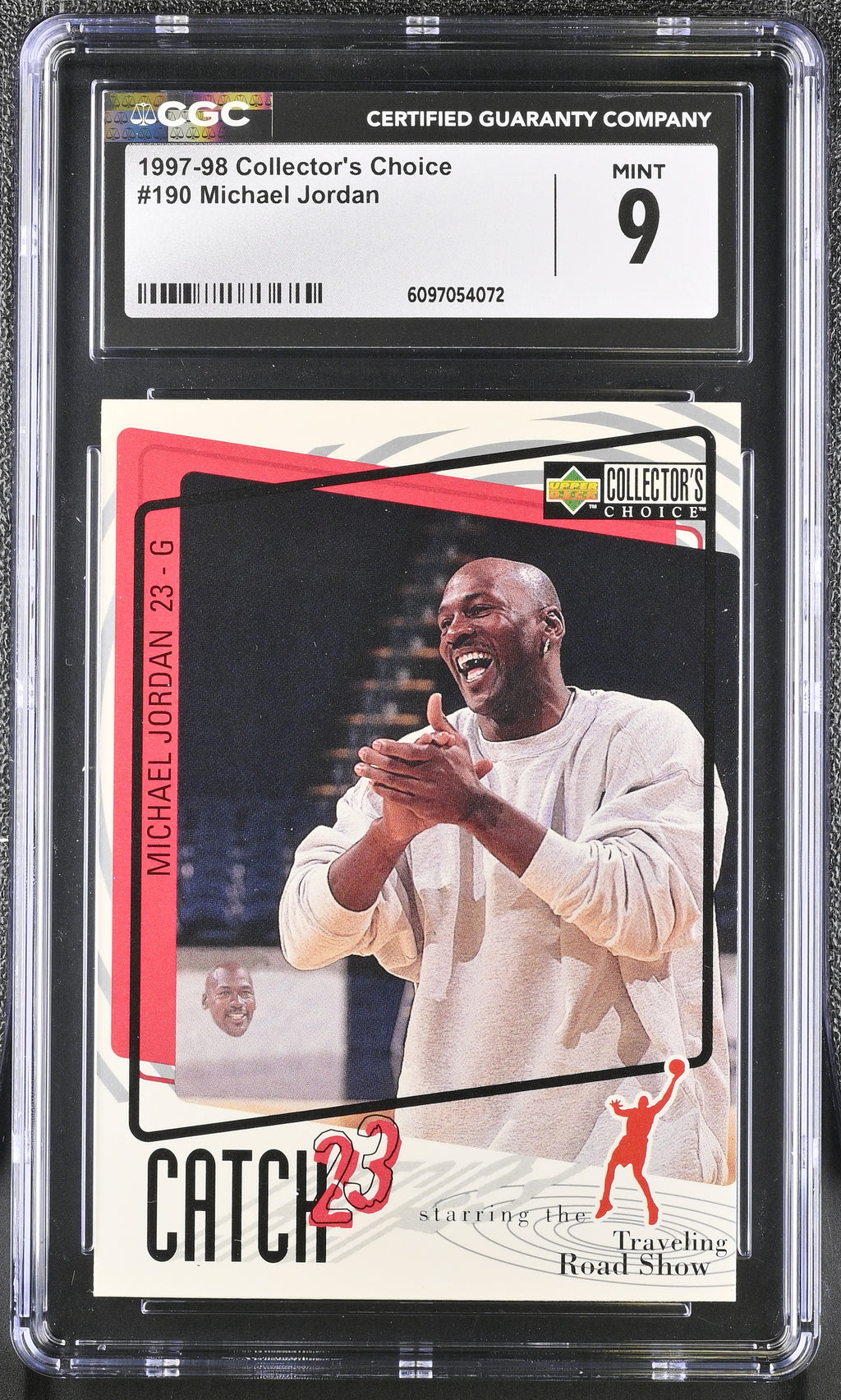 1997-98 Michael Jordan Collector's Choice #190 CGC