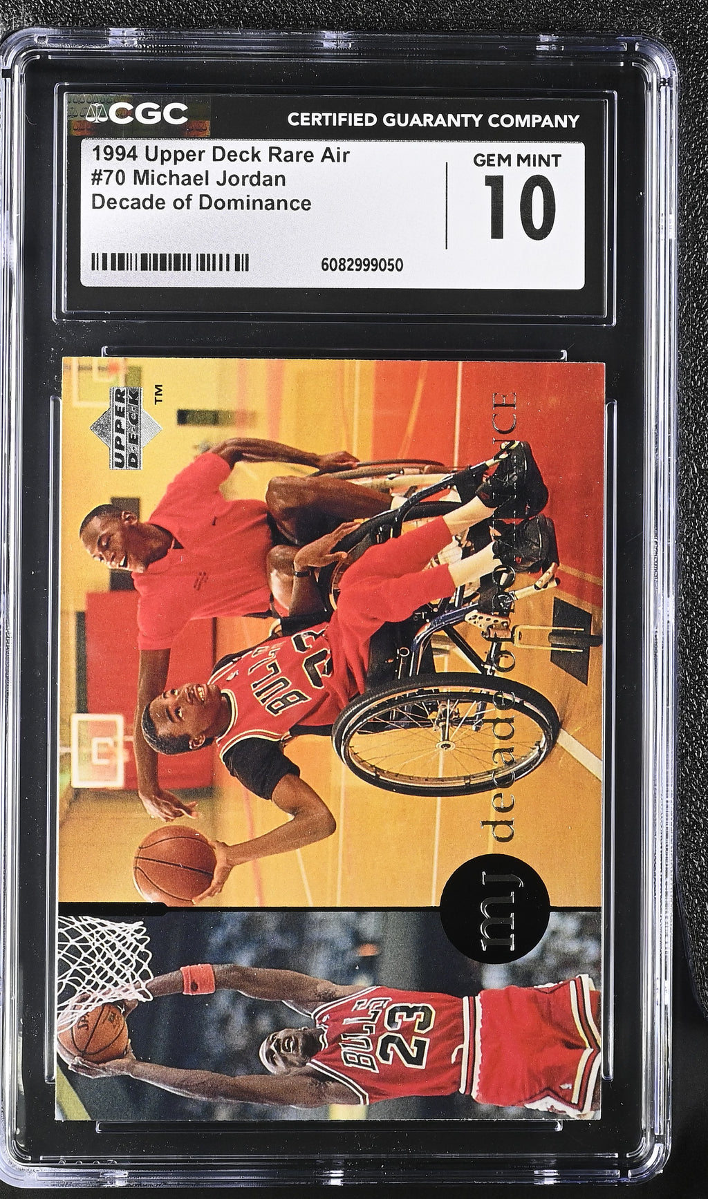 1994 Rare Air Upper Deck #70 Michael Jordan CGC 10