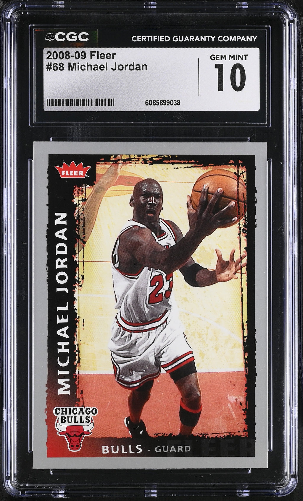 2008-09 Michael Jordan Fleer #68 CGC