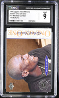 1995 Minors Upper Deck #10 Michael Jordan CGC 9