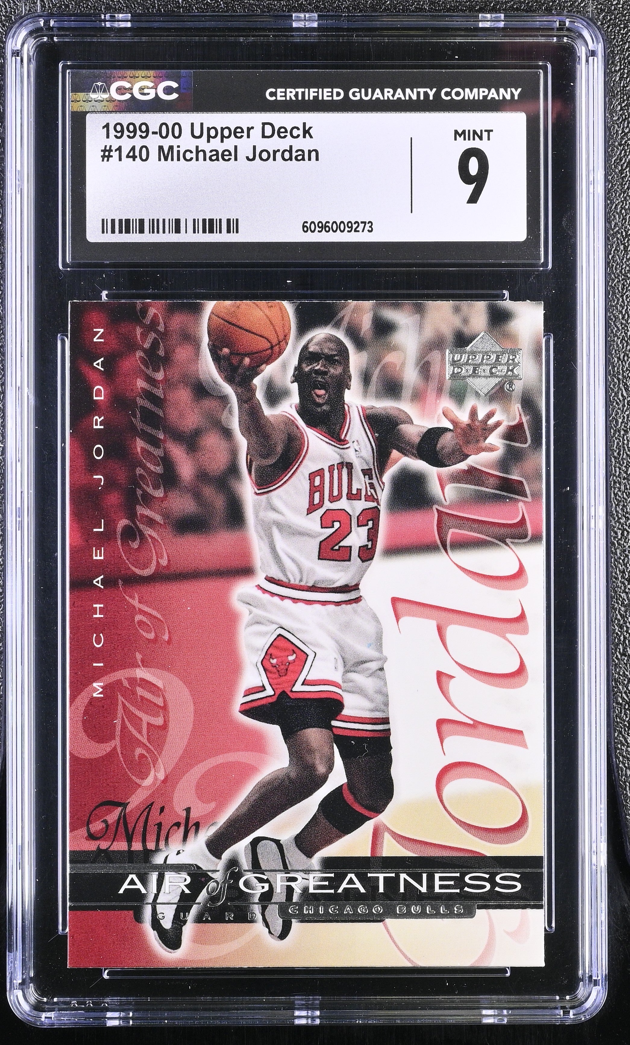1999-00 Michael Jordan Upper Deck #140 CGC