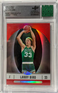 2006-07 Finest #41 Larry Bird Refractors Blue #/299
