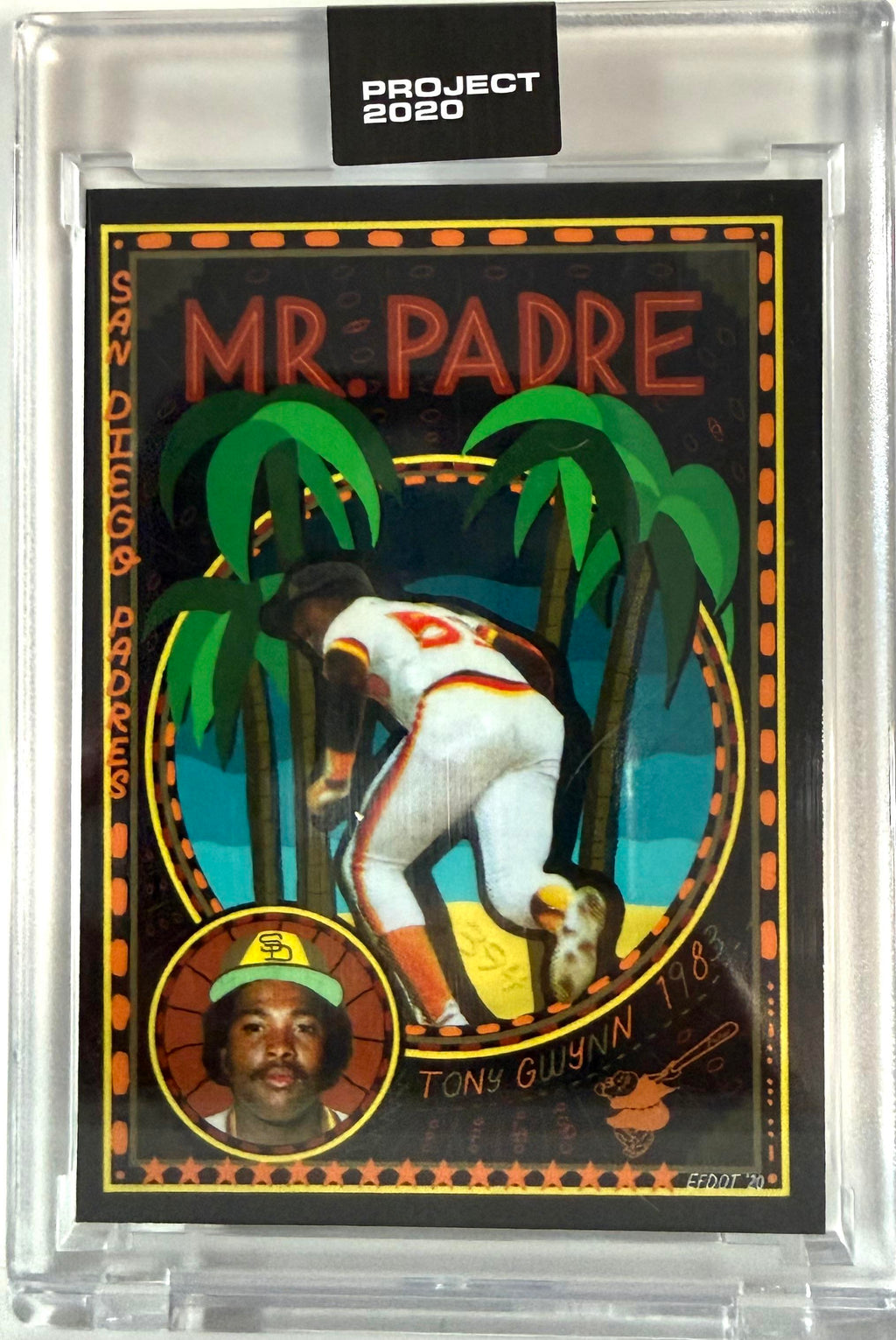 2020 Topps Project 2020 Tony Gwynn San Diego Padres #94 by Artist Efdot