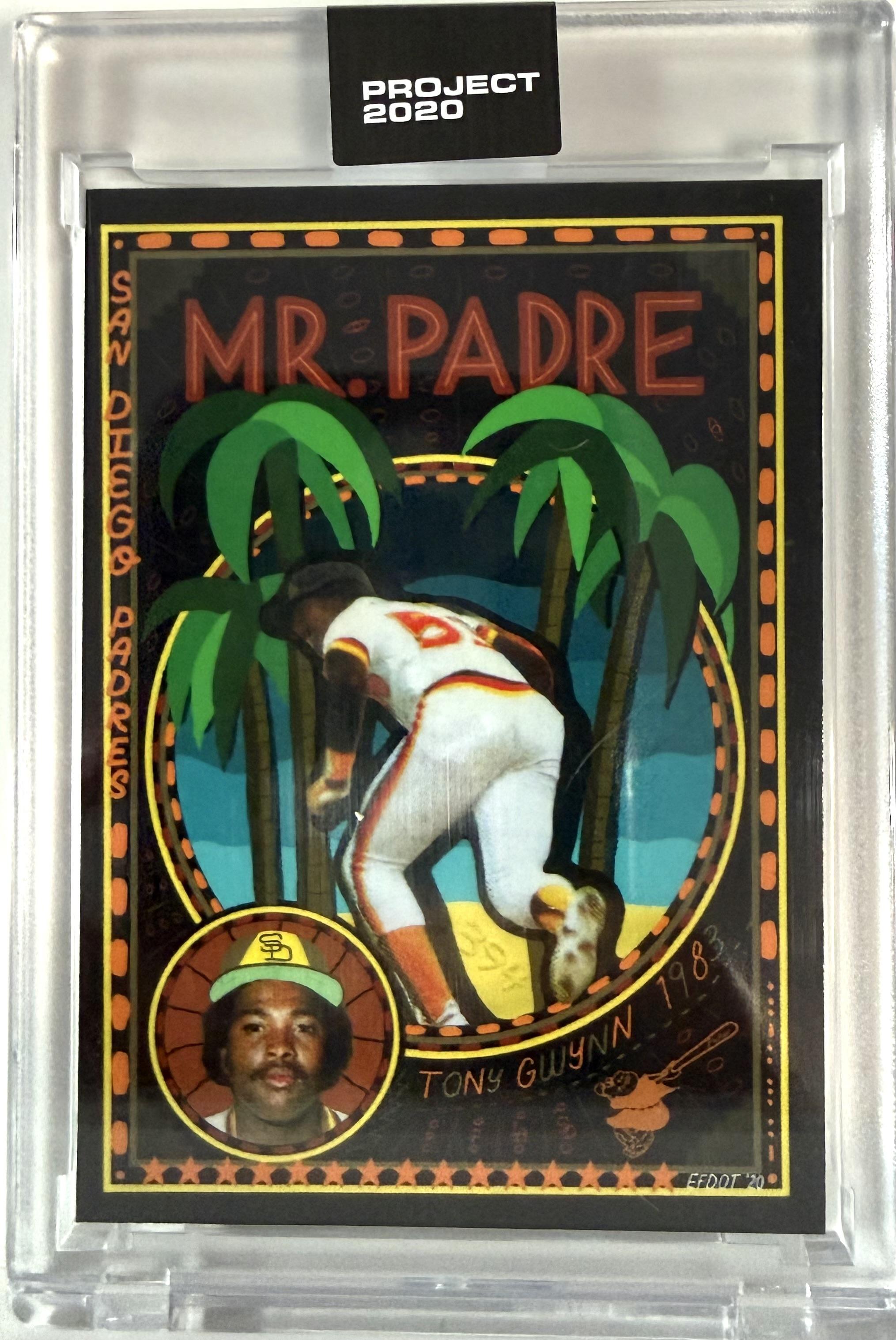 2020 Topps Project 2020 Tony Gwynn San Diego Padres #94 by Artist Efdot