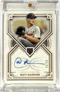 2022 Topps Definitive Collect - Rookie Auto Matt Manning Tigers #DRA-MMA 38/50
