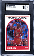 1989-90 Nba Hoops #200 Michael Jordan SGC 10
