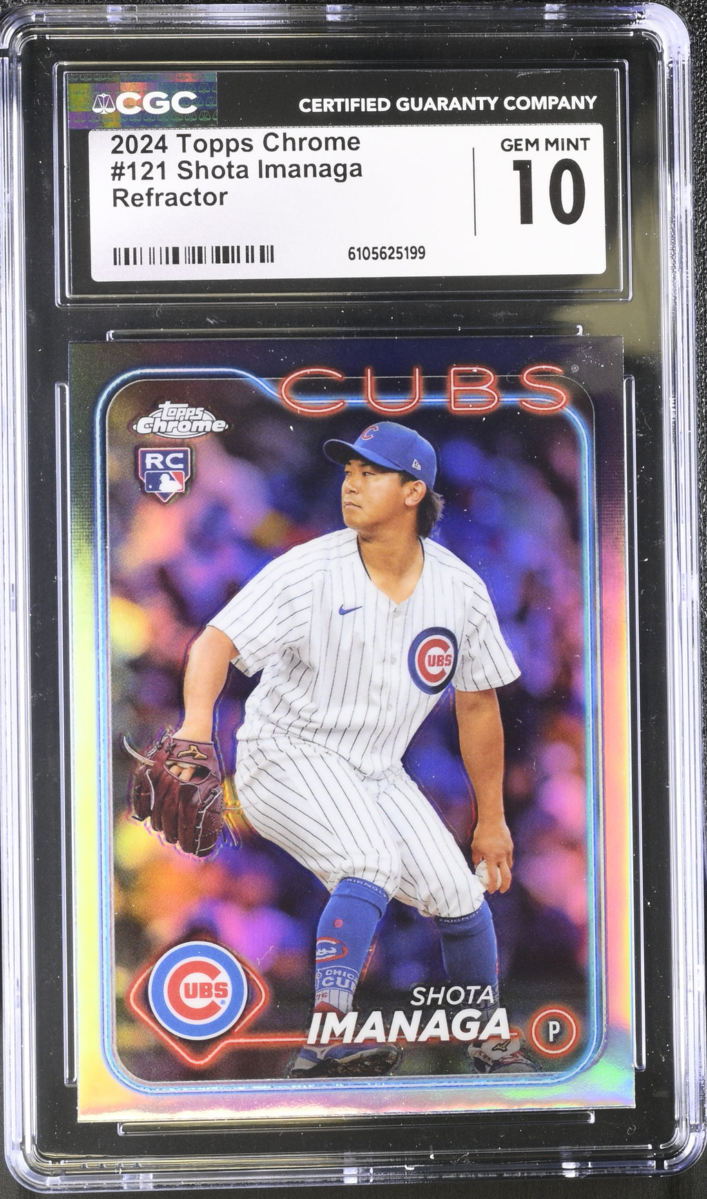 2024 Chrome Shota Imanaga Topps #121 CGC 10