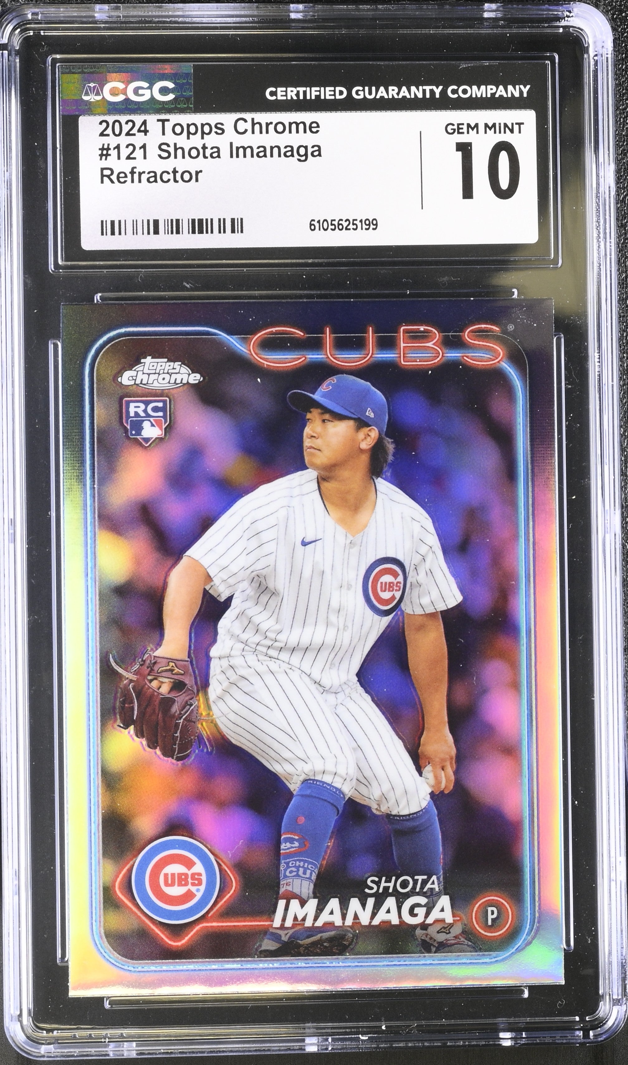 2024 Chrome Shota Imanaga Topps #121 CGC 10
