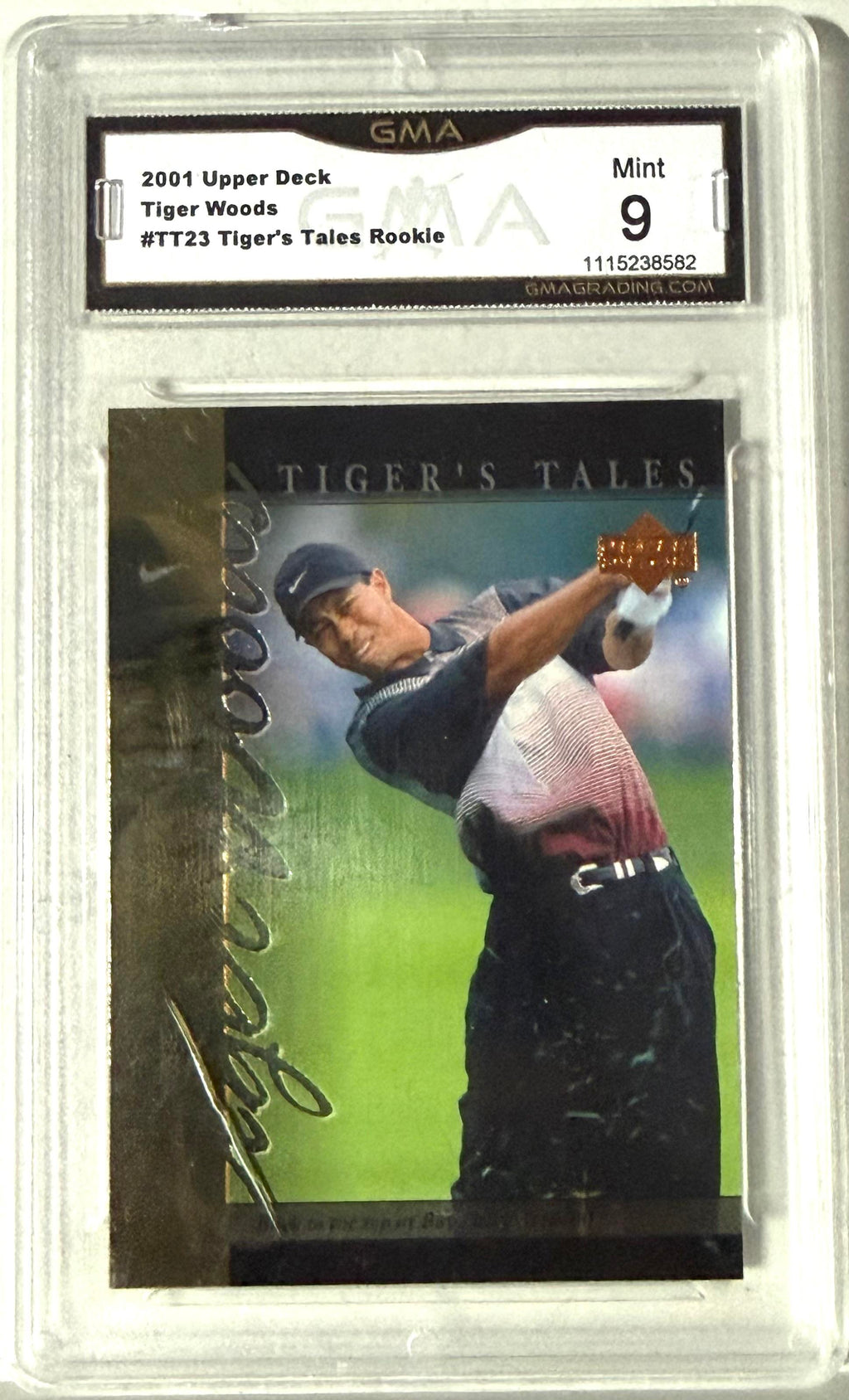 2001 Tiger's Tales Upper Deck #TT23 GMA 9