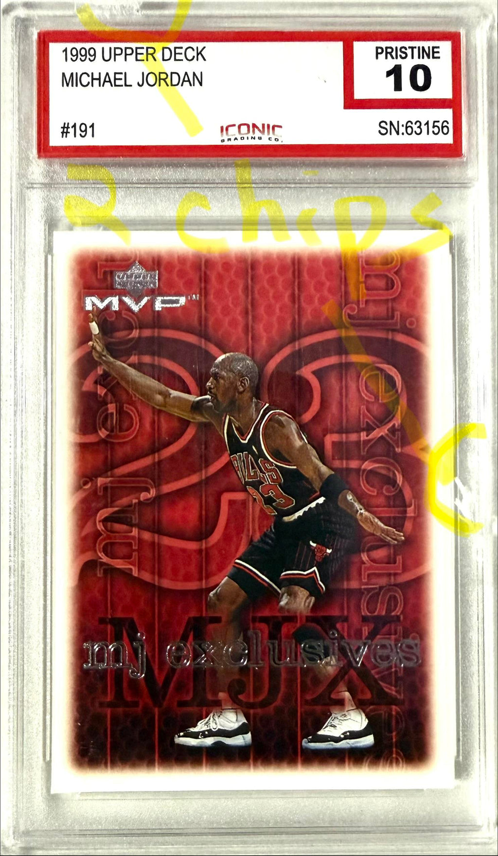 1999-00 Upper Deck MVP #191 Michael Jordan Silver Script Other 10