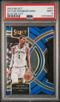 2023 Panini Select #121 Victor Wembanyama PSA 9