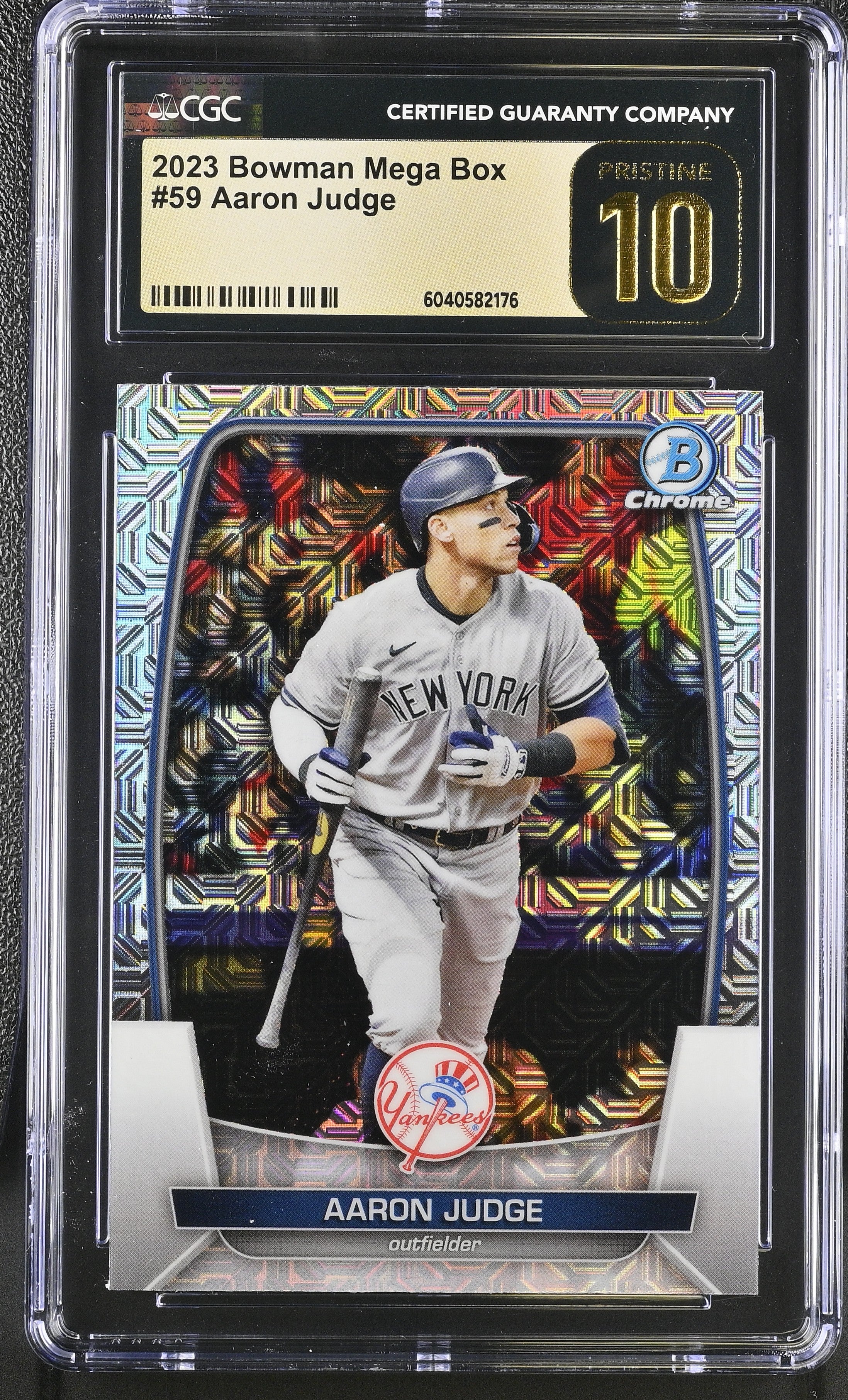 2023 Mega Box #59 Aaron Judge CGC Pristine 10