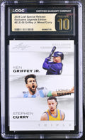 2024 Special Release Leaf #ELE-50 Griffey Jr./Messi/Curry CGC Pristine 10
