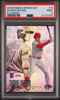 2018 Panini Chronicles Illusions #12 Shohei Ohtani Illusions PSA 9
