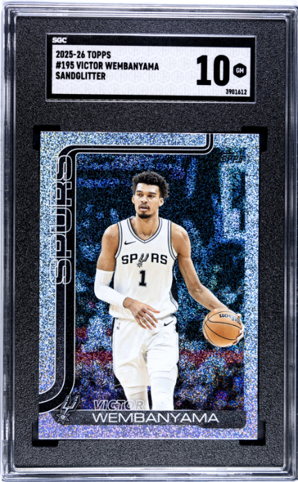 2025-26 Topps #195 Victor Wembanyama SGC 10