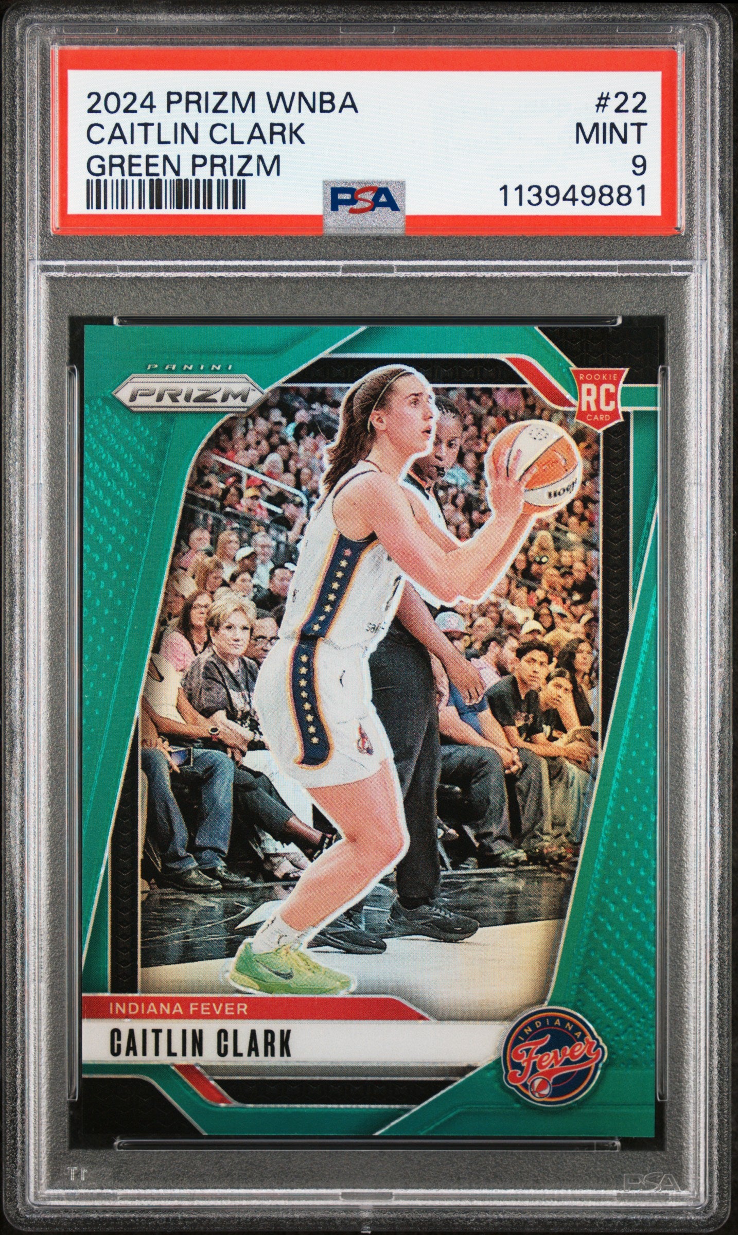 2024 Panini Prizm Wnba #22 Caitlin Clark PSA 9