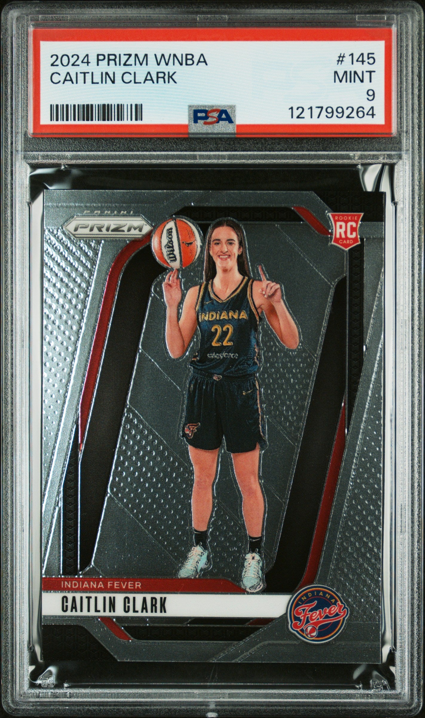 2024 Panini Prizm Wnba #145 Caitlin Clark PSA 9