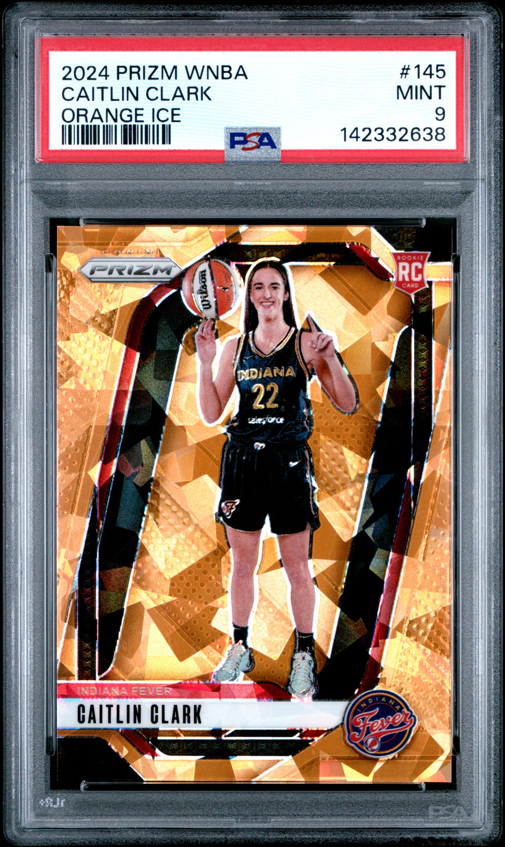 2024 Panini Prizm Wnba #145 Caitlin Clark PSA 9