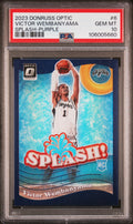 2023 Panini Donruss Optic Splash #6 Victor Wembanyama PSA 10