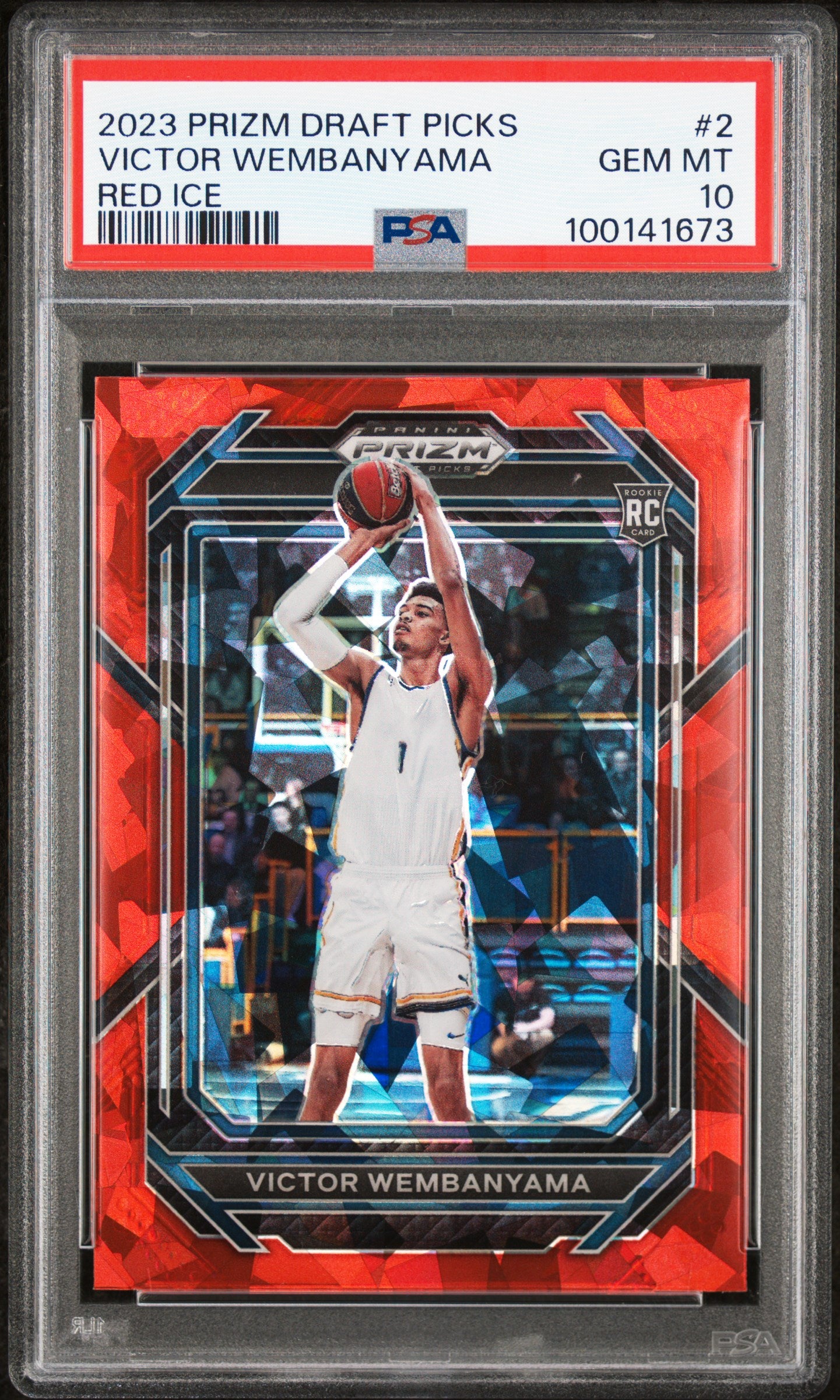 2023 Panini Prizm Draft Picks #2 Victor Wembanyama PSA 10