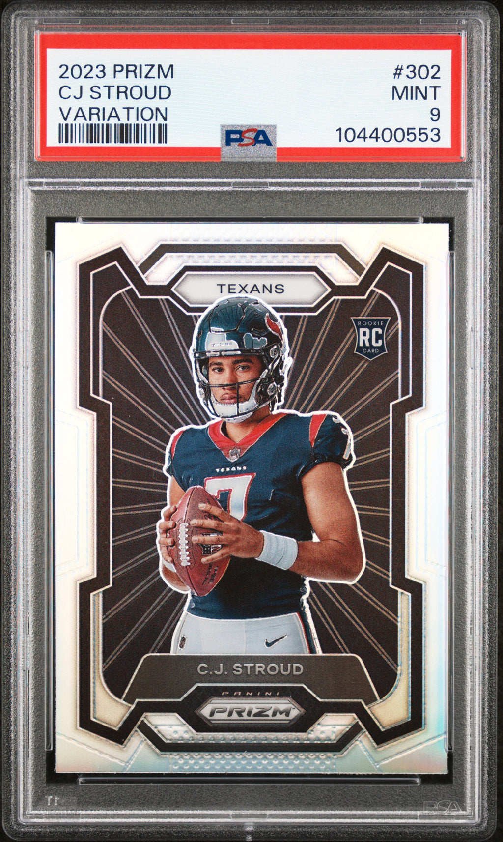 2023 Panini Prizm #302 Cj Stroud PSA 9
