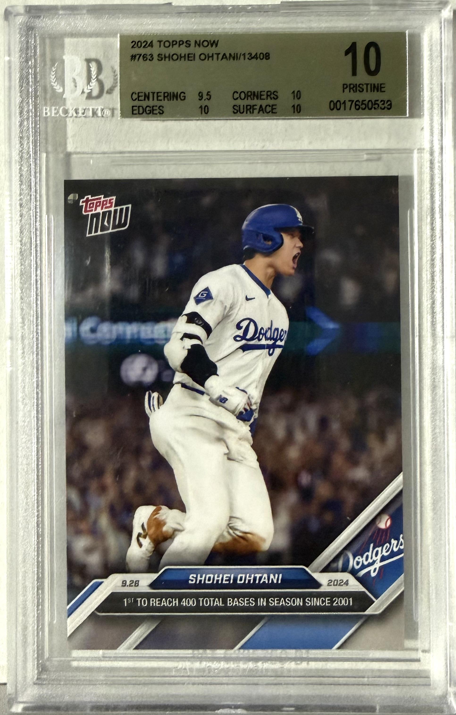 2024 Topps Now #763 Shohei Ohtani BGS 10