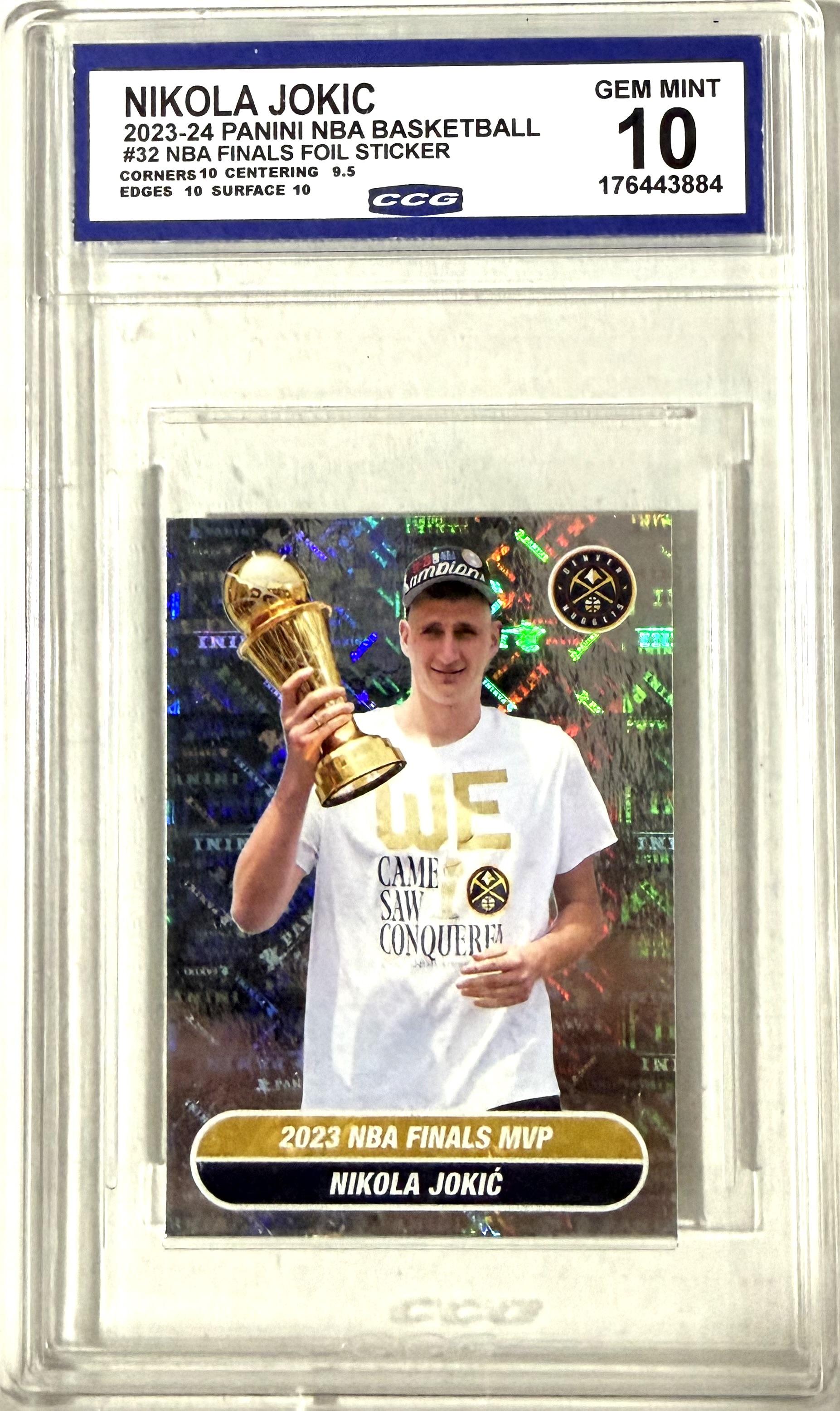 2023-24 Panini NBA Sticker & Card Collection #32 Nikola Jokic Other 10