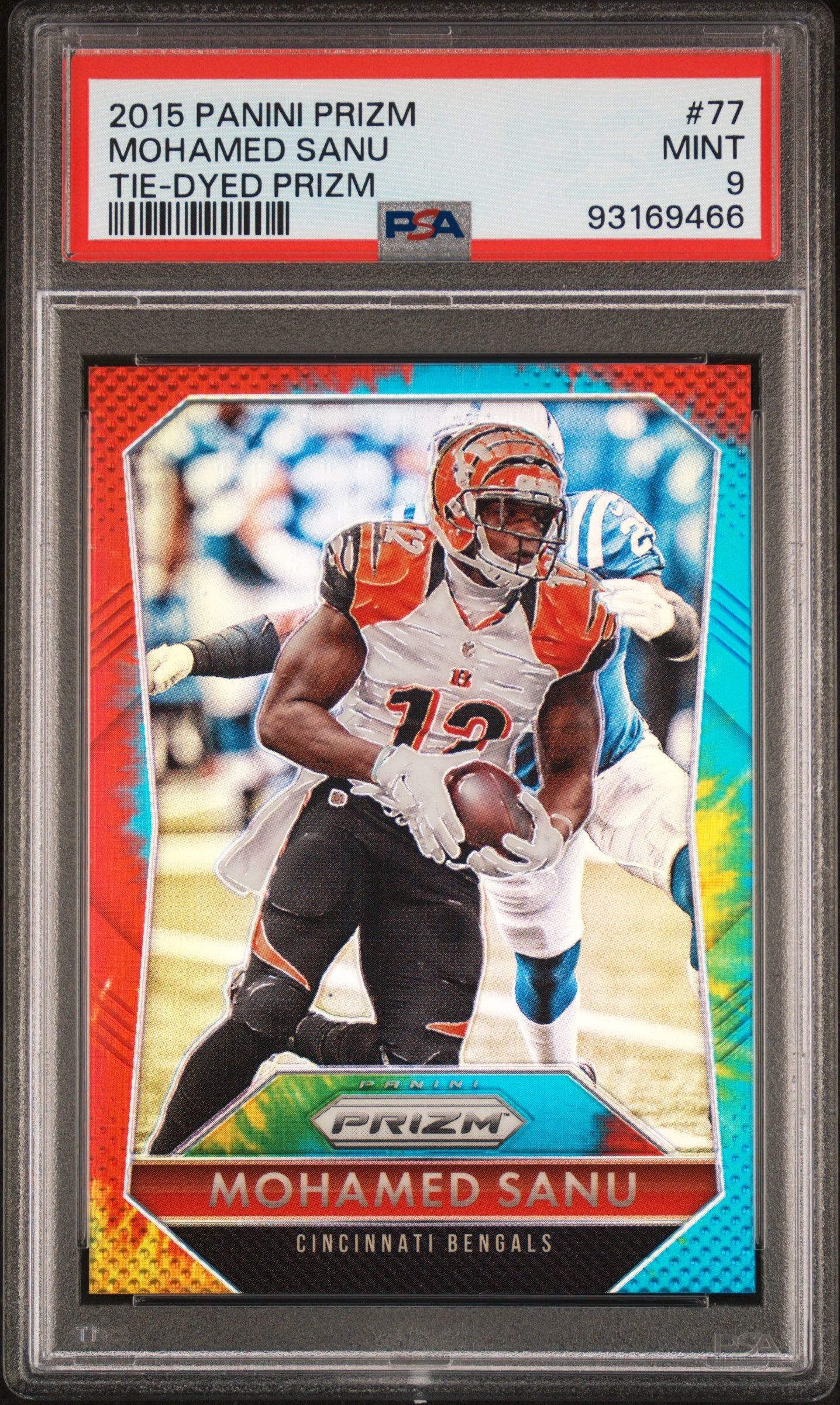 2015 Panini Prizm #77 Mohamed Sanu PSA 9 21/25