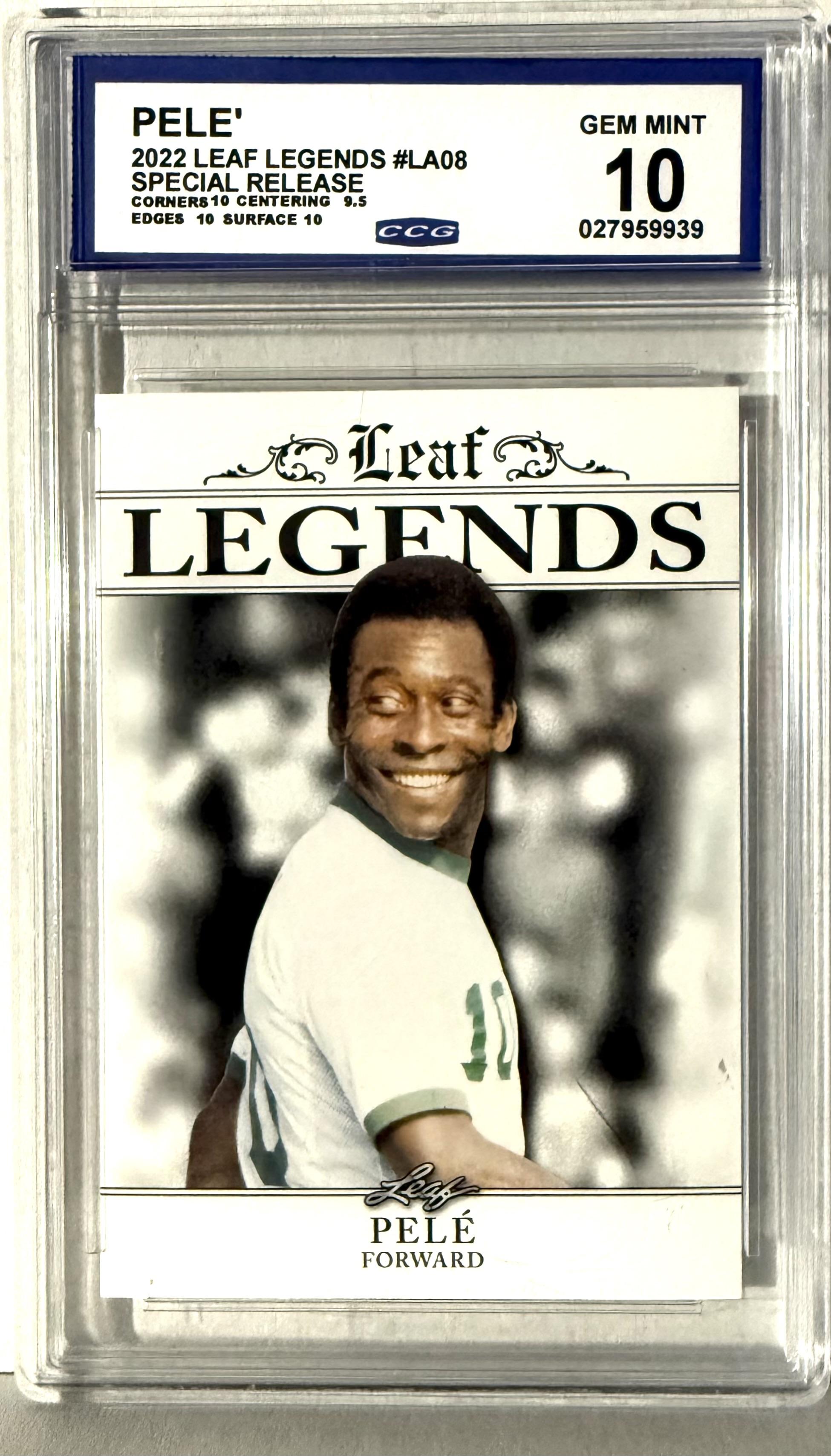 2020 #LA-08 Pelé Leaf Legends Special Release CCG 10