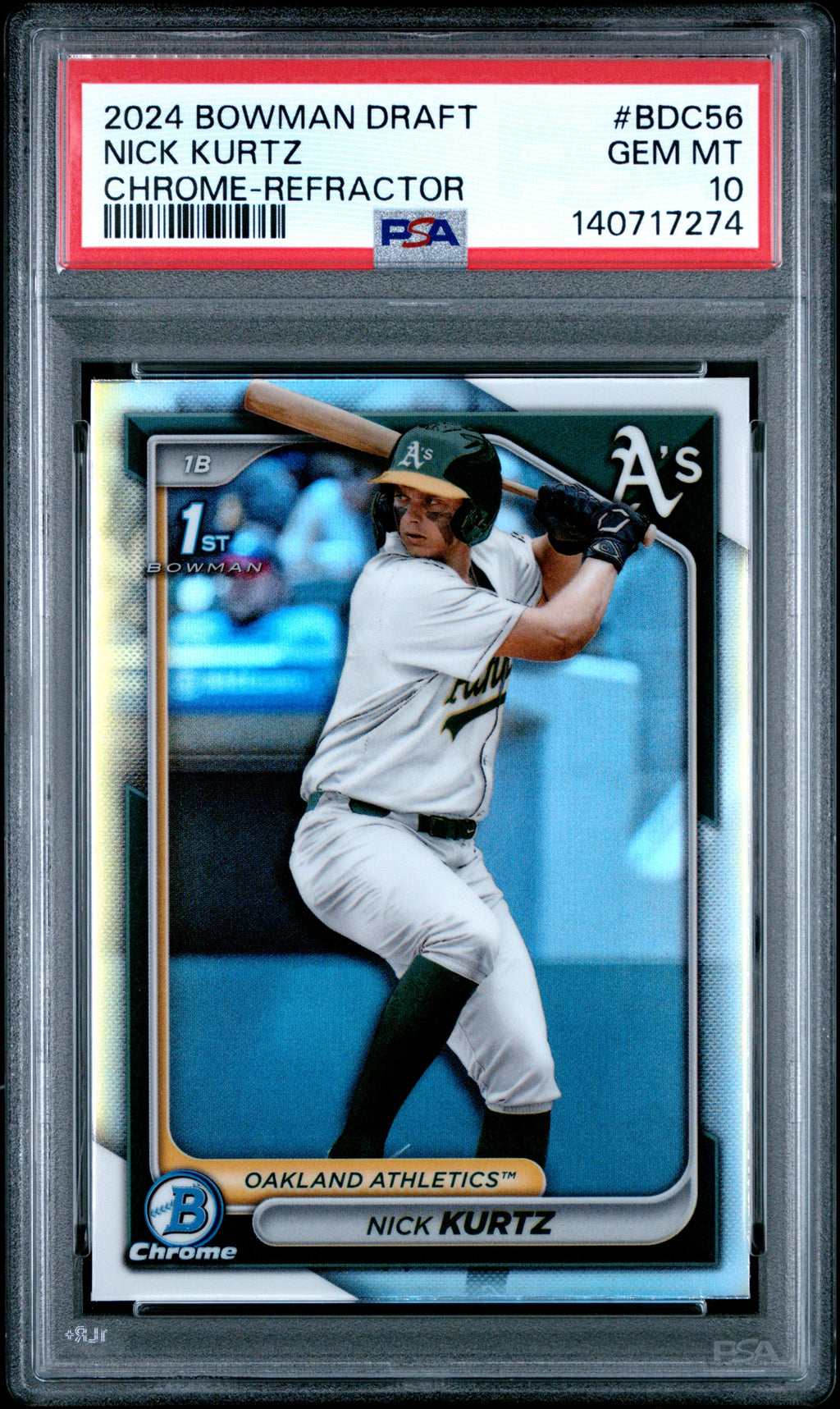 2024 Bowman Draft #BDC56 Nick Kurtz PSA 10