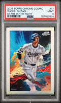 2024 Topps Cosmic Chrome Stars In The Night #17 Shohei Ohtani PSA 9