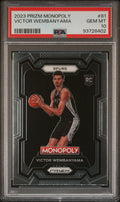 2023 Panini Prizm Monopoly #81 Victor Wembanyama PSA 10