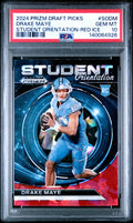 2024 Panini Prizm Draft Picks Student Orientation #SODM Drake Maye PSA 10