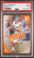 2024 Panini Luminance #103 Drake Maye PSA 9