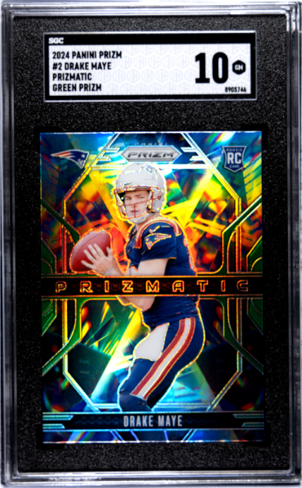 2024 Panini Prizm Panini #2 Drake Maye SGC 10
