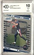 2024 Panini Absolute Panini #103 Drake Maye Rookie BCCG 10
