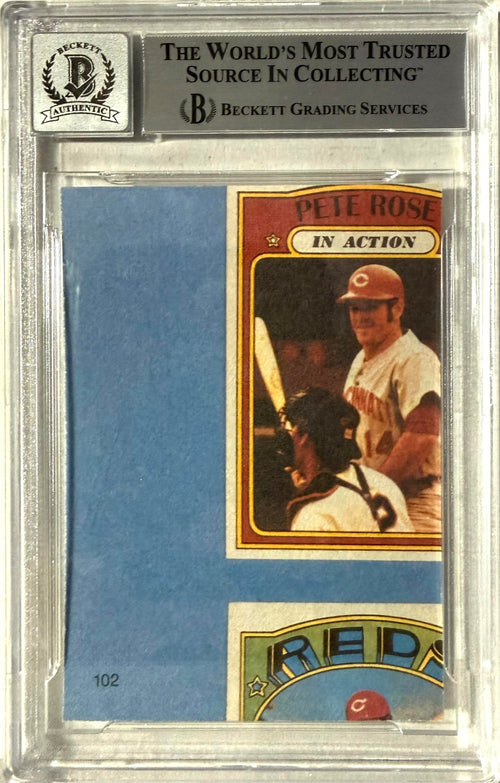 #1985 Topps Pete Rose #102 BGS Auto 10