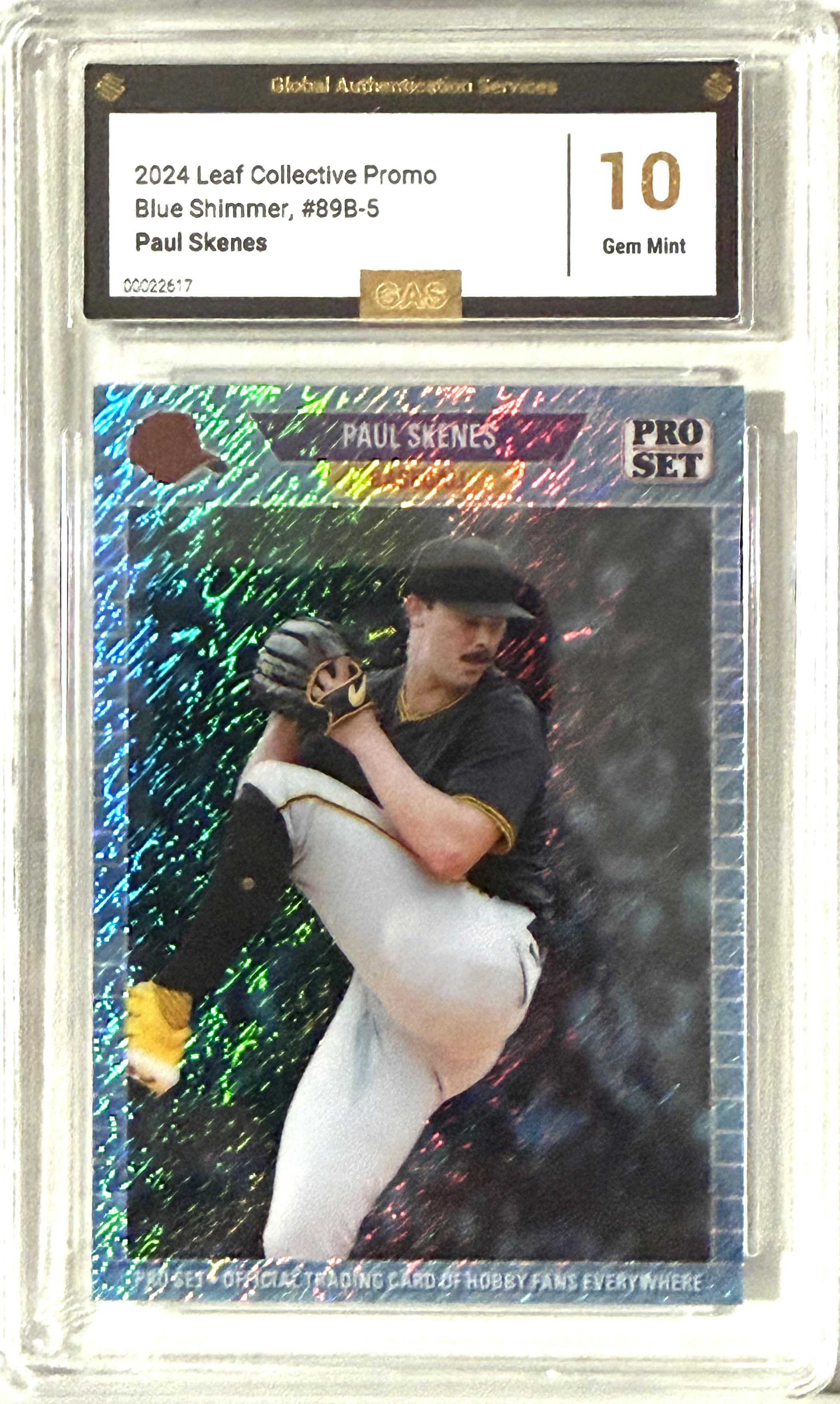 2024 Leaf Collective Promo #89B-5 Paul Skenes GAS 10