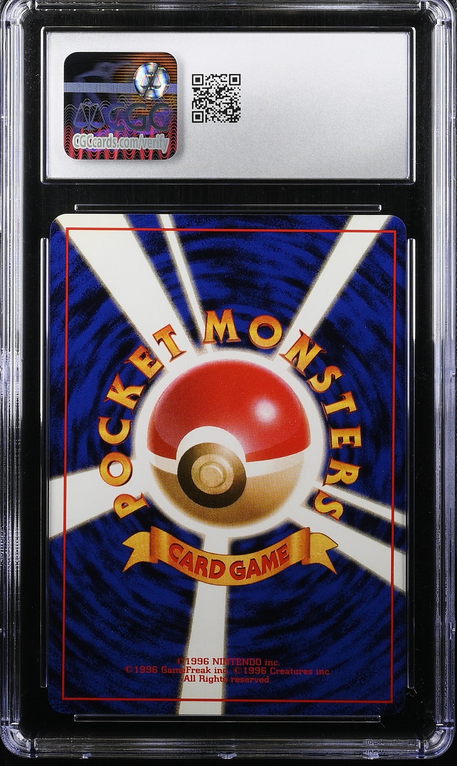 1996 Base Set Pokemon # Magmar CGC 9