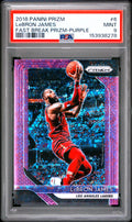 2018 Panini Prizm #6 Lebron James PSA 9