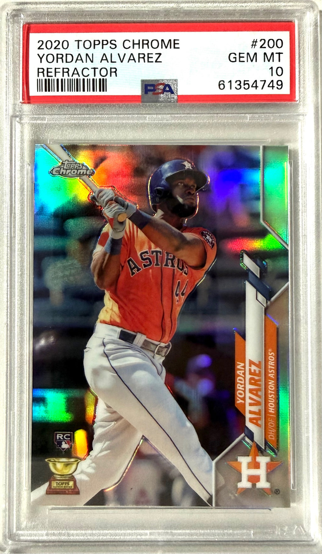 2020 Topps Topps #276 Yordan Alvarez PSA 10