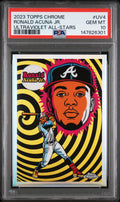 2023 Topps Chrome Ultraviolet All-Stars Topps #UV4 Ronald Acuna Jr. PSA 10