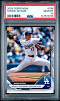 2025 Topps Now #338 Shohei Ohtani PSA 10