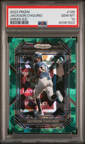 2023 Panini Prizm #105 Jackson Chourio Green Ice PSA 10
