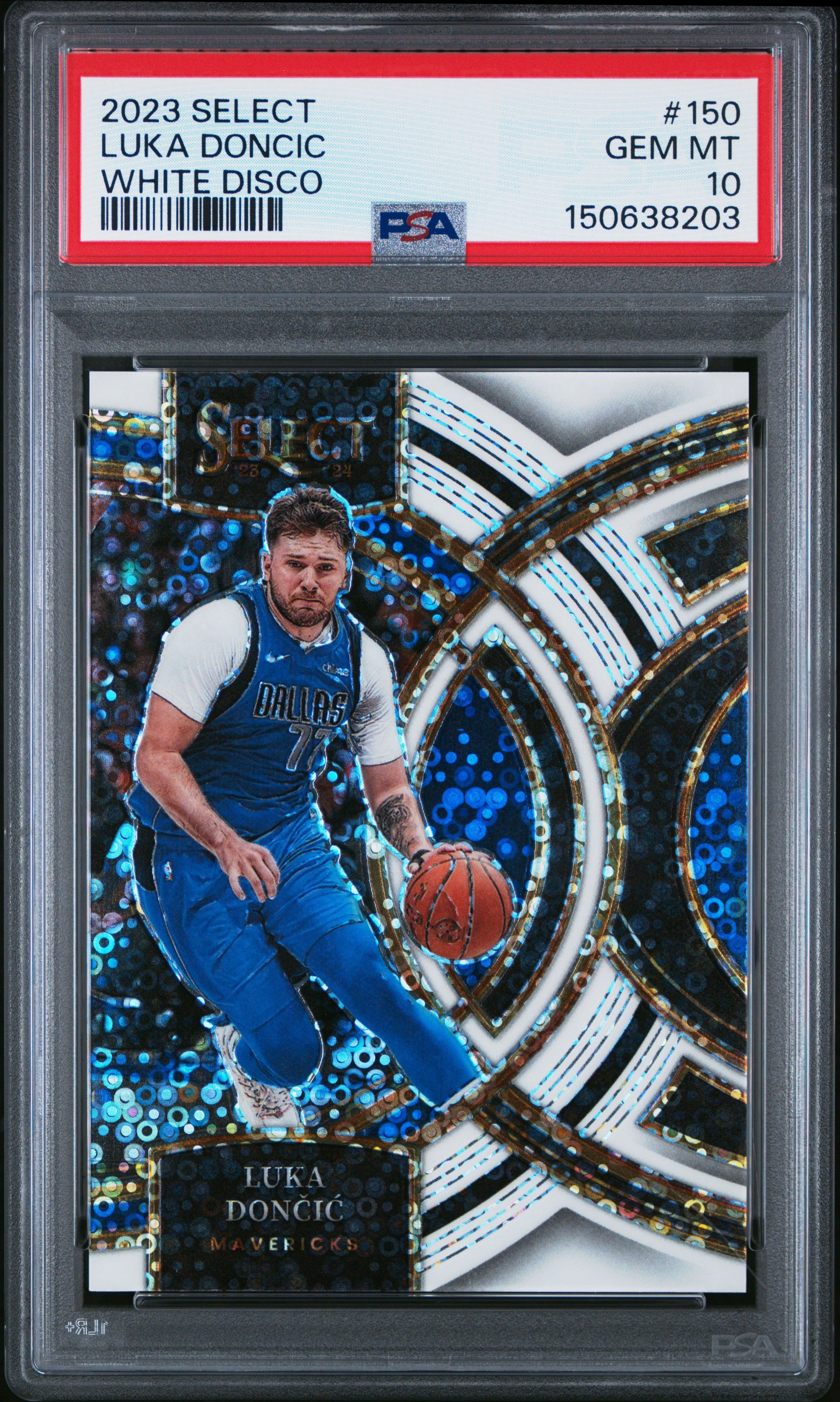 2023 Panini Select Select #150 Luka Doncic PSA 10