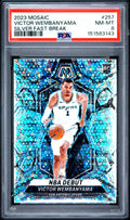 2023 Panini Mosaic #257 Victor Wembanyama PSA 8