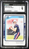 Donruss Donruss #379 Drake Maye CGC 9