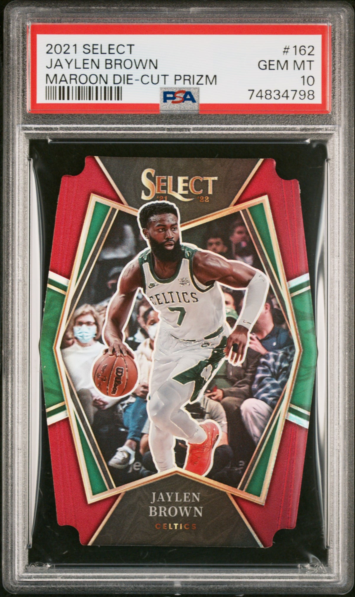 2021 Panini Select #162 Jaylen Brown PSA 10